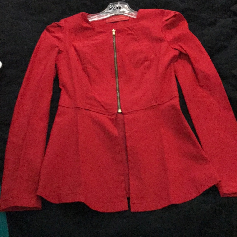 Red Akira blazer